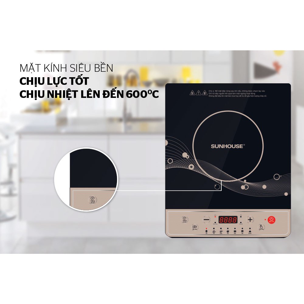 Bếp điện từ cơ sunhouse shd6149