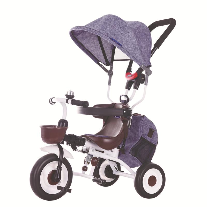 Xe đạp 3 bánh trẻ em edgar 007 gập gọn - hàng xuất châu âu