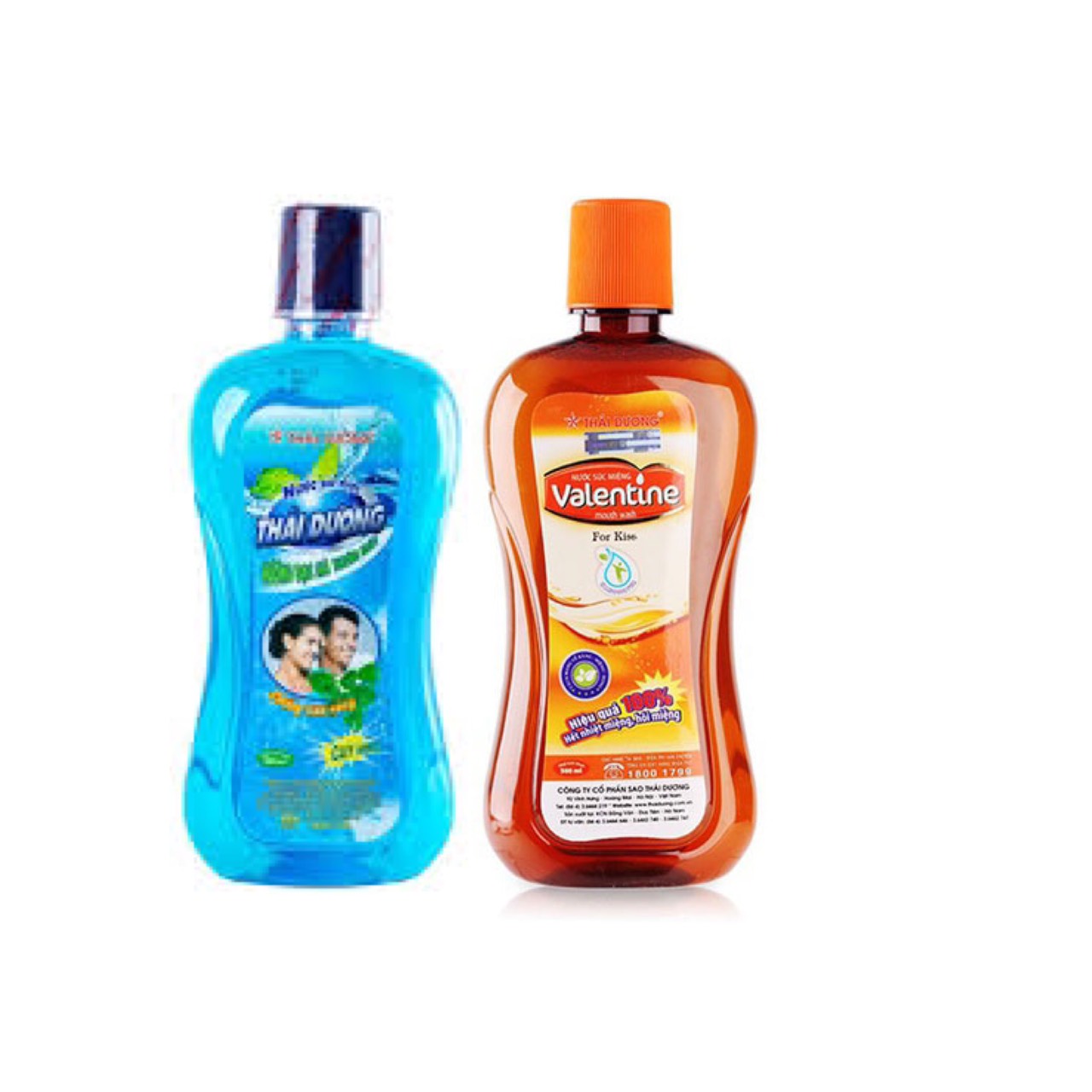 [HCM] Nước súc miệng Thái Dương nano bạc valentine, bạc hà, kiddy đủ loại