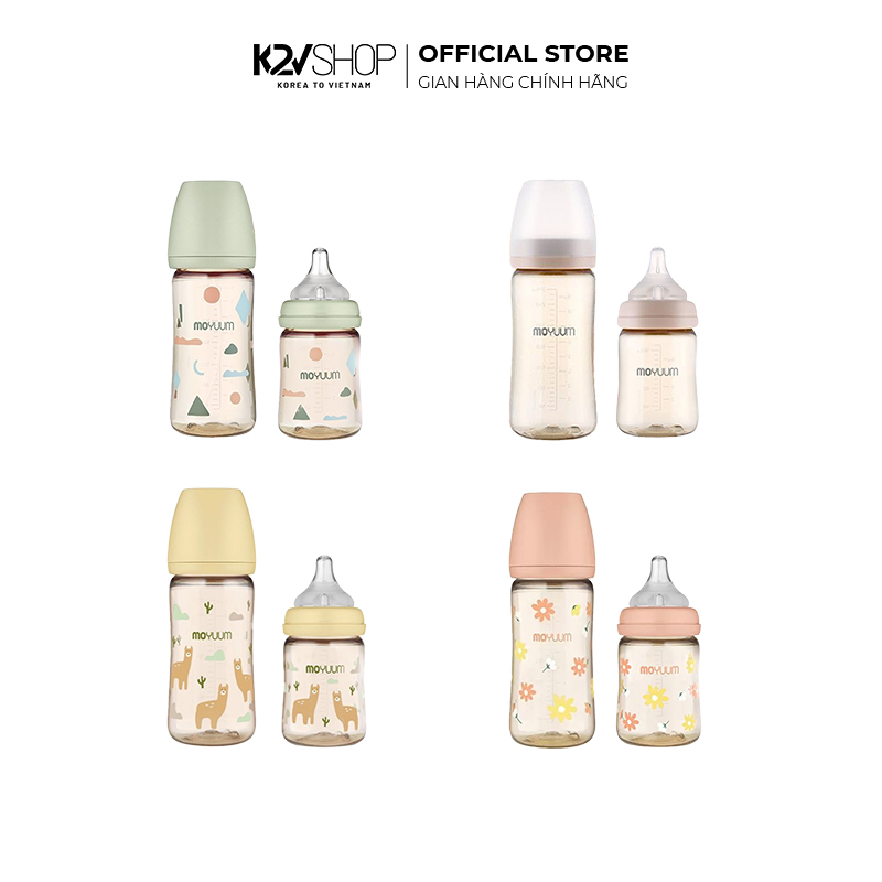 Bình sữa cao cấp moyuum nhựa ppsu chính hãng hàn quốc size 170ml/270ml