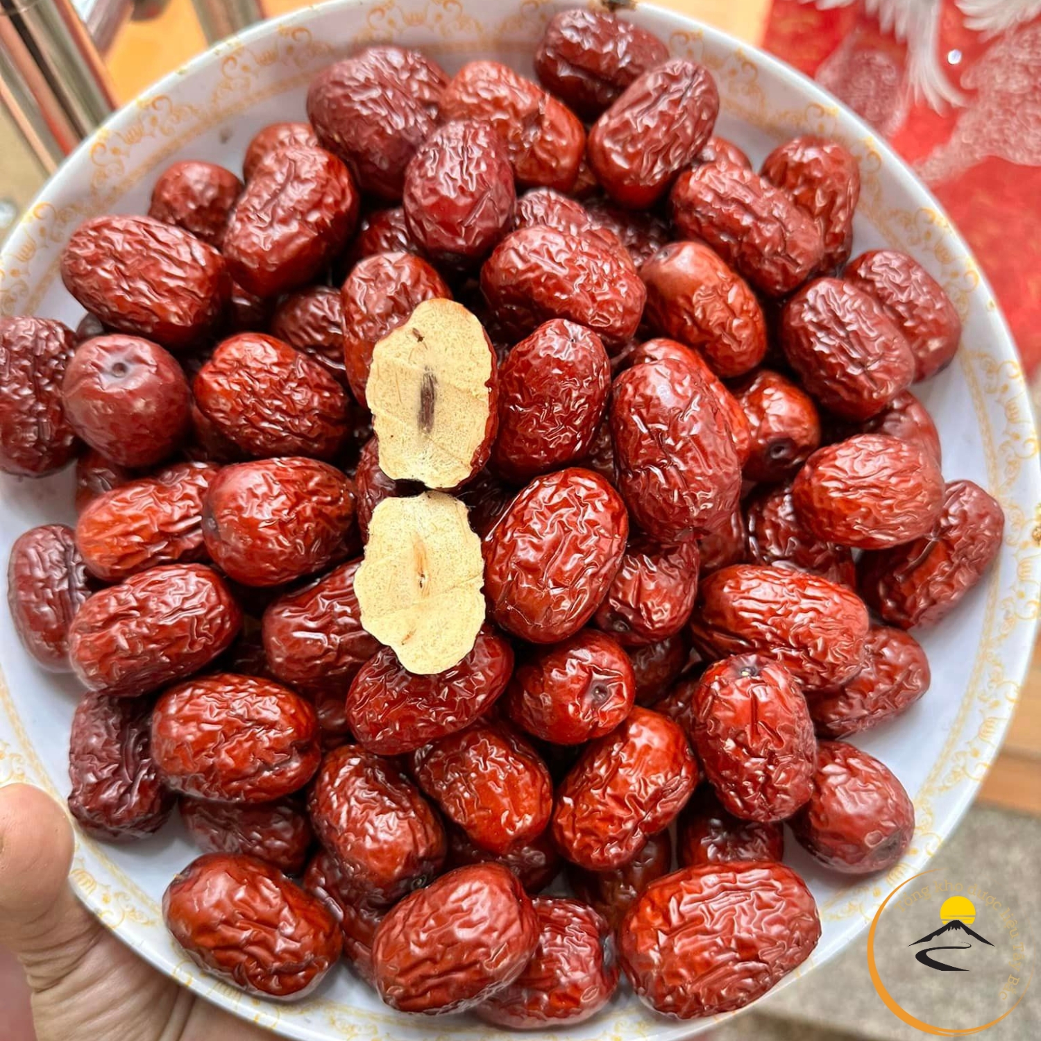 Táo đỏ Tân Cương loại 1, táo đỏ hữu cơ sấy khô size đại thảo dược táo đỏ kỷ tử cải thiện sức khoẻ tim mạch chống oxy hoá