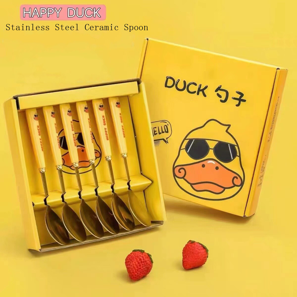 6 thìa vịt vàng duck siêu xinh. đtvm