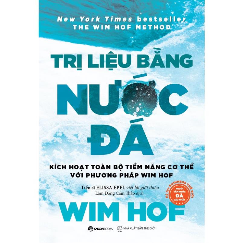 Sách - Trị liệu bằng nước đá - Wim Hof - SaiGonBooks