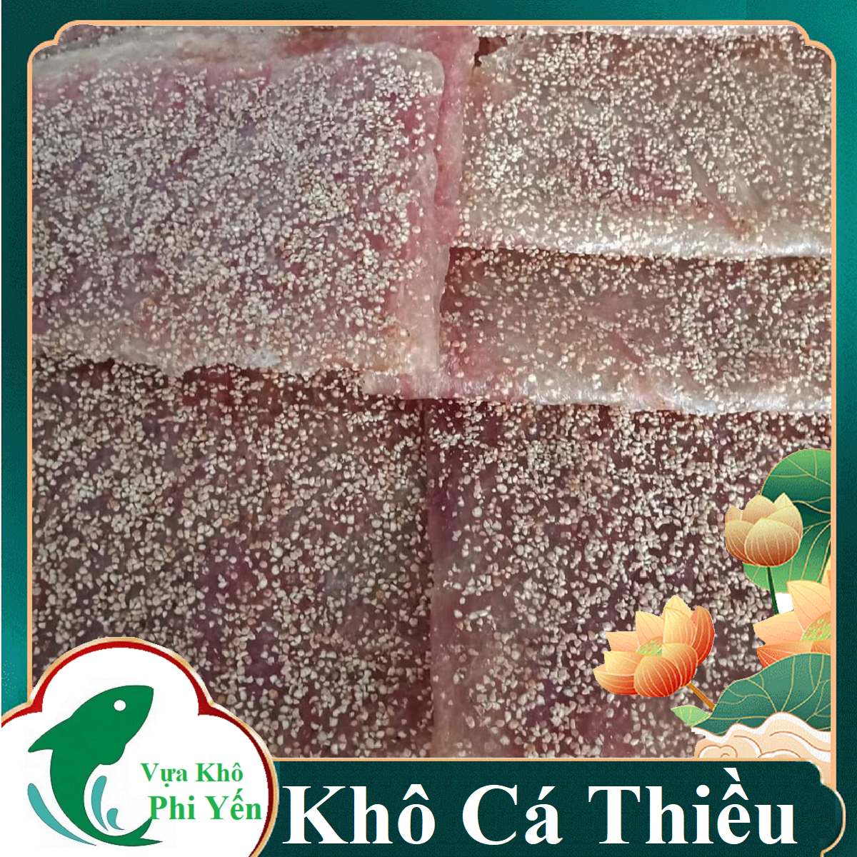 Khô cá thiều phú quốc loại thượng hạng miếng to - vựa khô phi yến