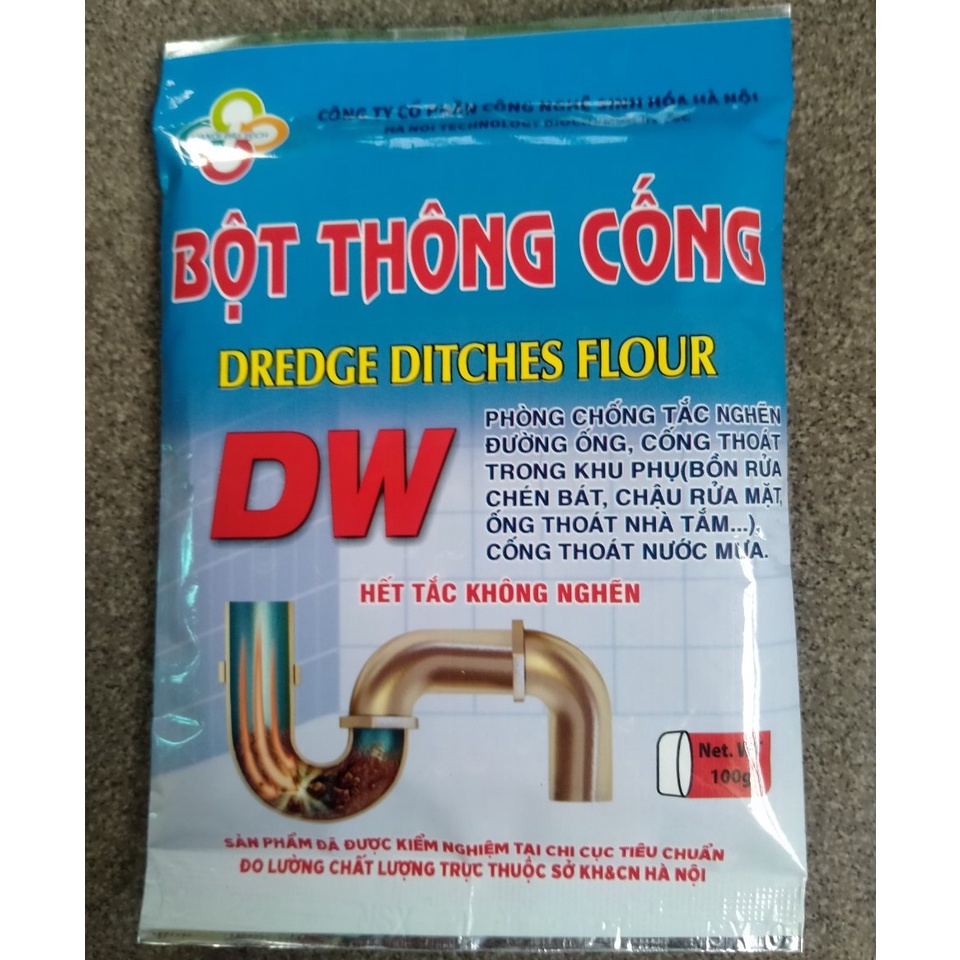 Bột thông cống cực mạnh DW
