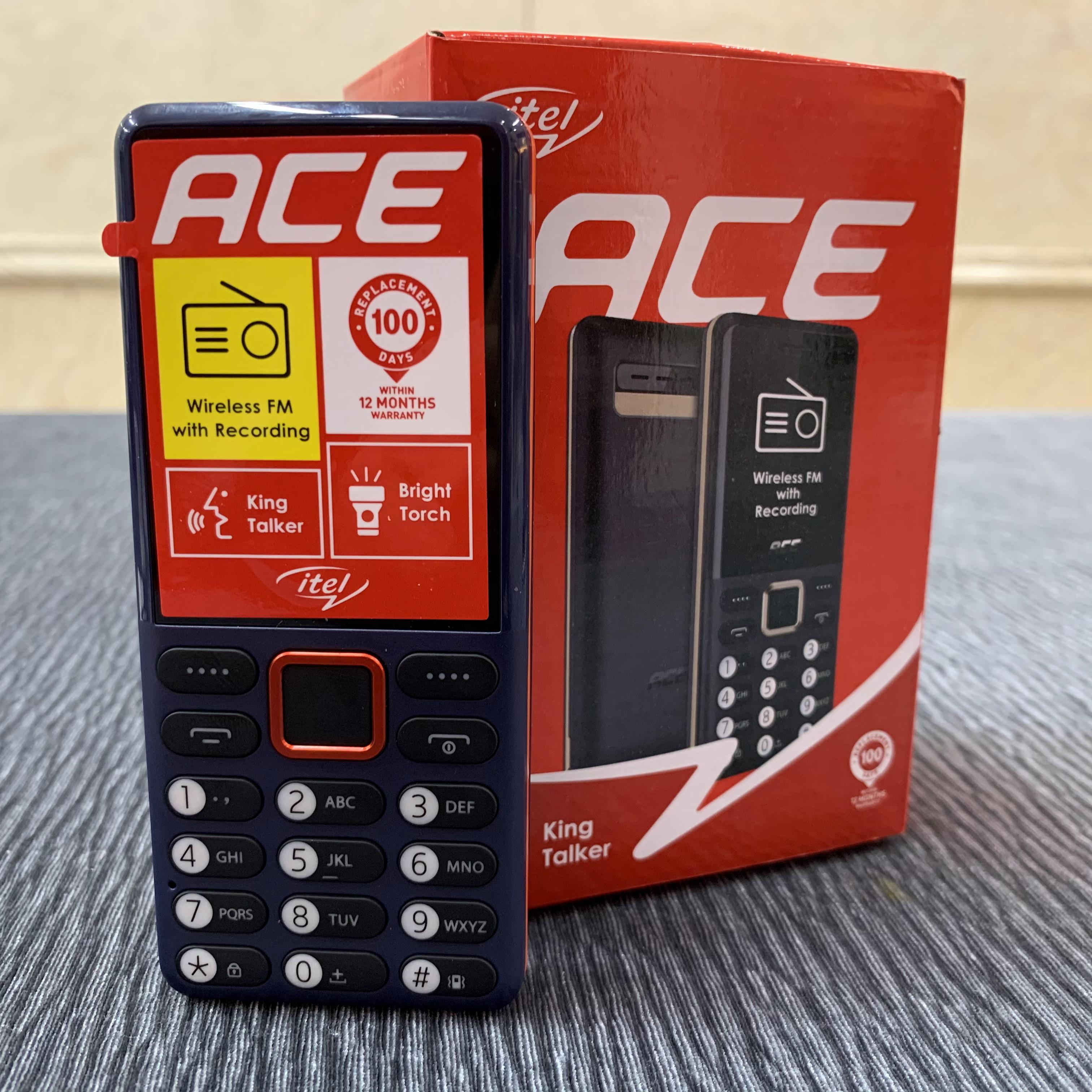 Điện Thoại itel it 2161 2 sim PIN trâu, Thay đổi giọng nói, ghi âm cuộc gọi, Điện thoại giá rẻ bảo hành 12 tháng