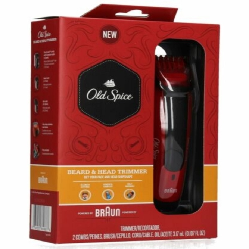 Tông đơ cắt tóc Braun Old Spice 8 Thiết lập - Hàng xách tay từ