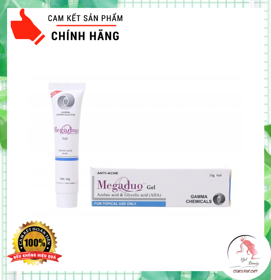Gel Giảm Mụn, Giảm Thâm Megaduo Gel