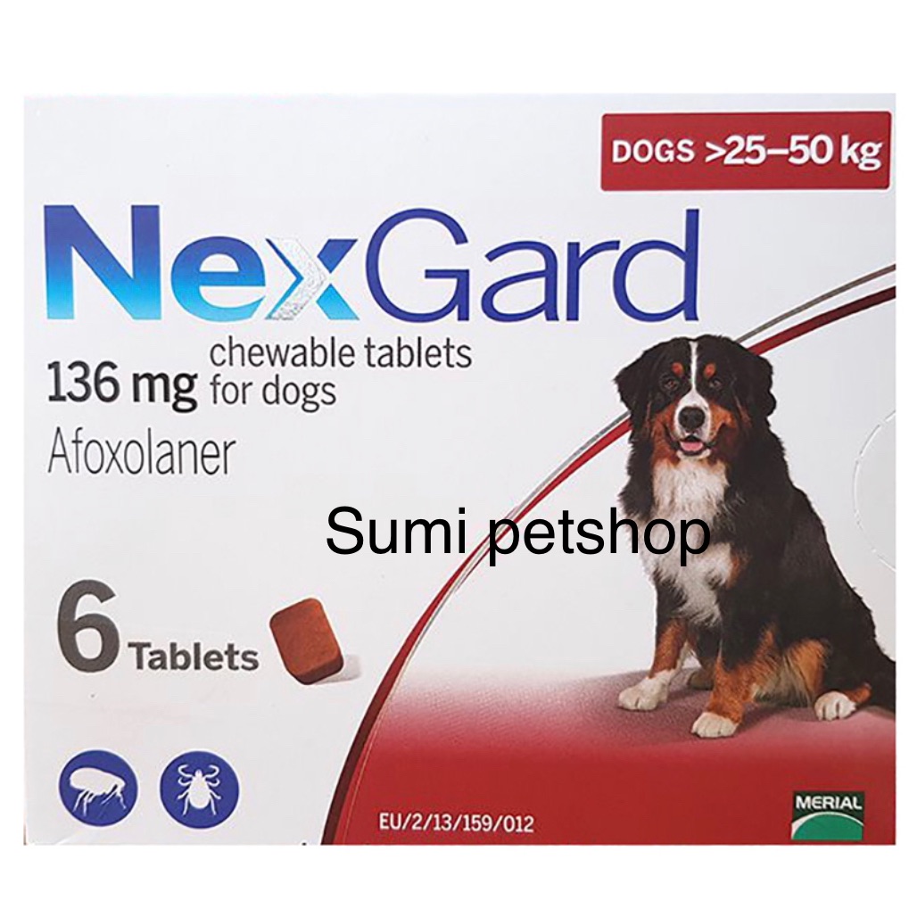 Nexgard trị ve rận bọ chét 30-60kg