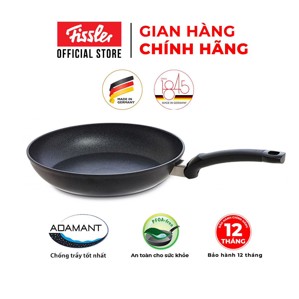 Chảo Fissler Levital Classic -Hàng chính hãng 100% Bảo hành 24 tháng