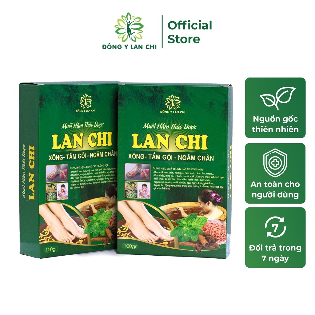 Muối hầm thảo dược lan chi - sâu giấc, giảm stress, hết âu lo