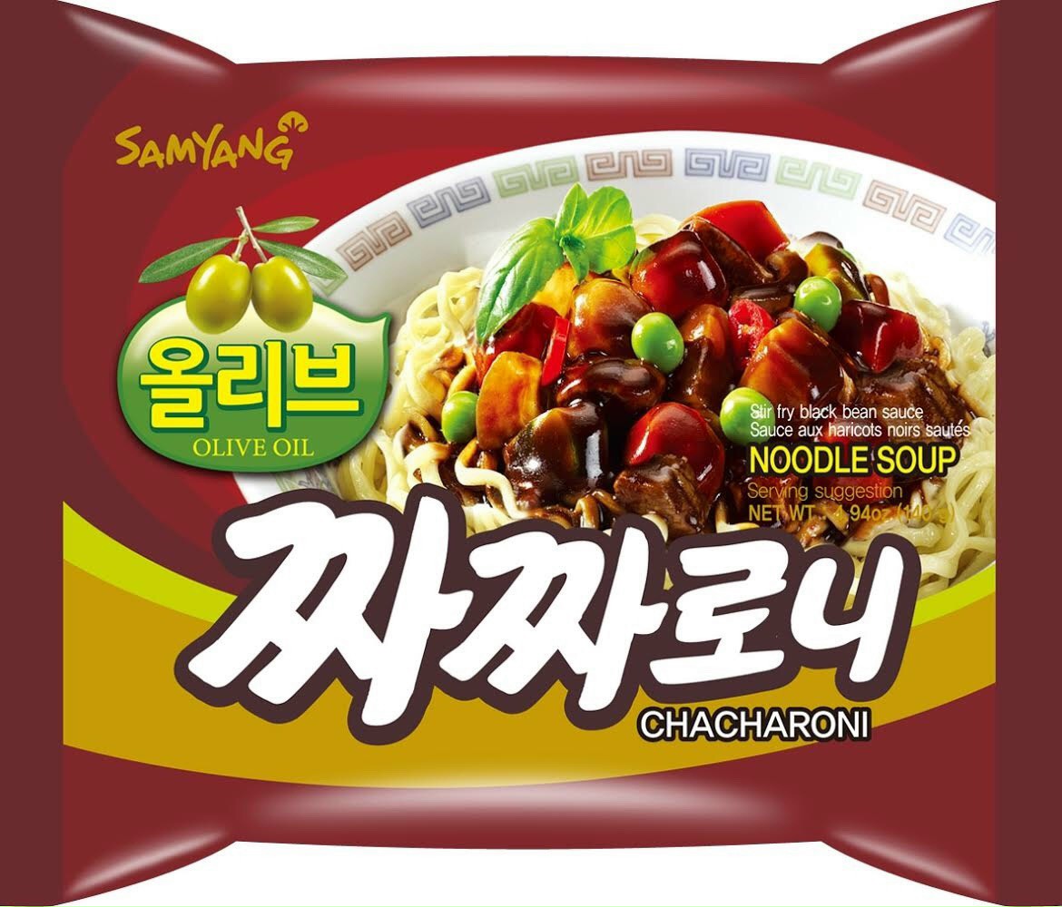 Combo 5 gói mì trộn tương đen hàn quốc samyang 140gr - mì tương đen hàn quốc gói 140gr