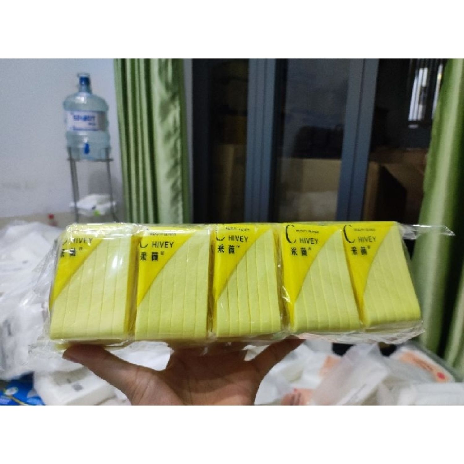 Bột nở rửa mặt bột biển chivey làm sạch da