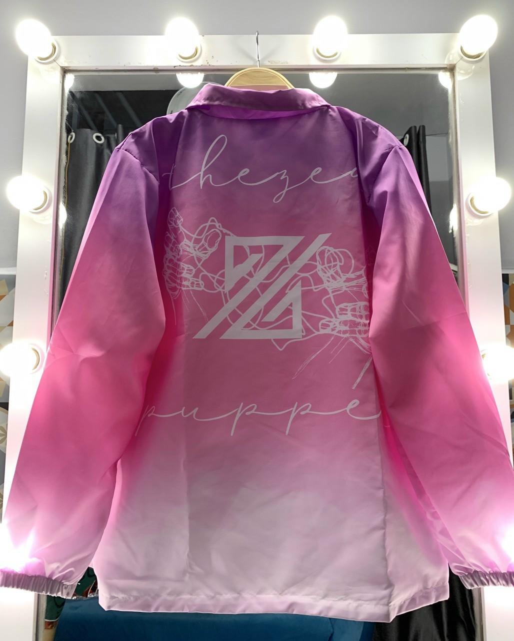 ÁO KHOÁC DÙ NAM NỮ LOANG MÀU 2 LỚP LÓT TRONG CHẤT VẢI MERO IN ĐẸP KHÔNG PHAI MÀU CỰC XỊN TP