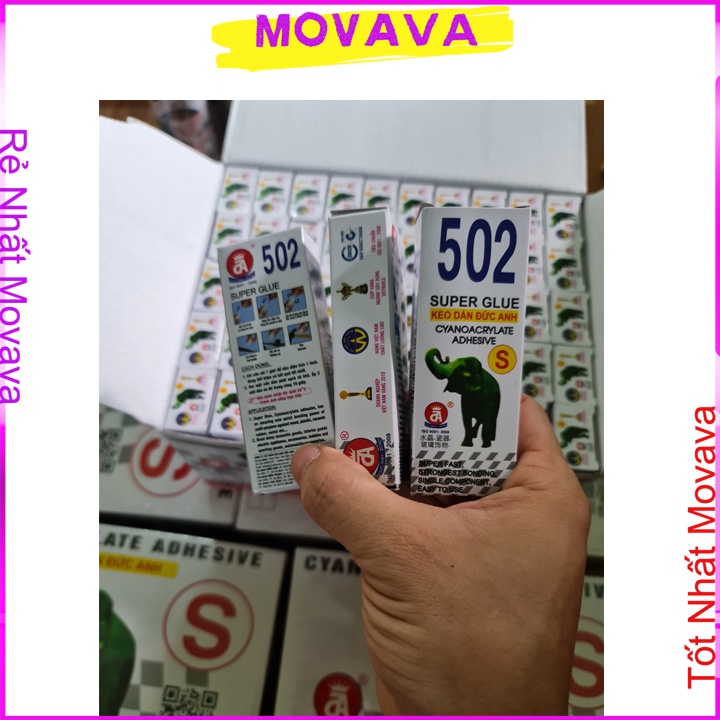 Keo con voi đức anh keo 502 dán siêu dính shop movava - kda1
