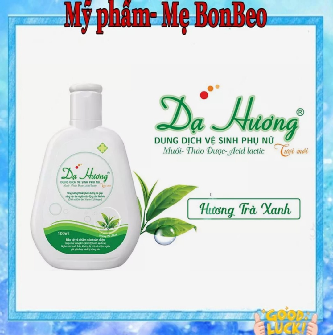 Dung dịch vệ sinh phụ nữ dạ hương trà xanh 100ml