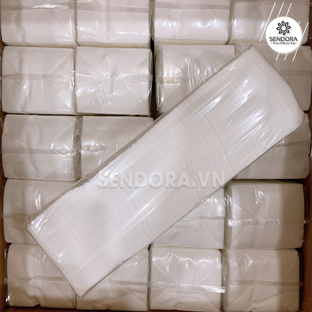 [HCM]Khăn khô lau mặt - Bịch 200 miếng