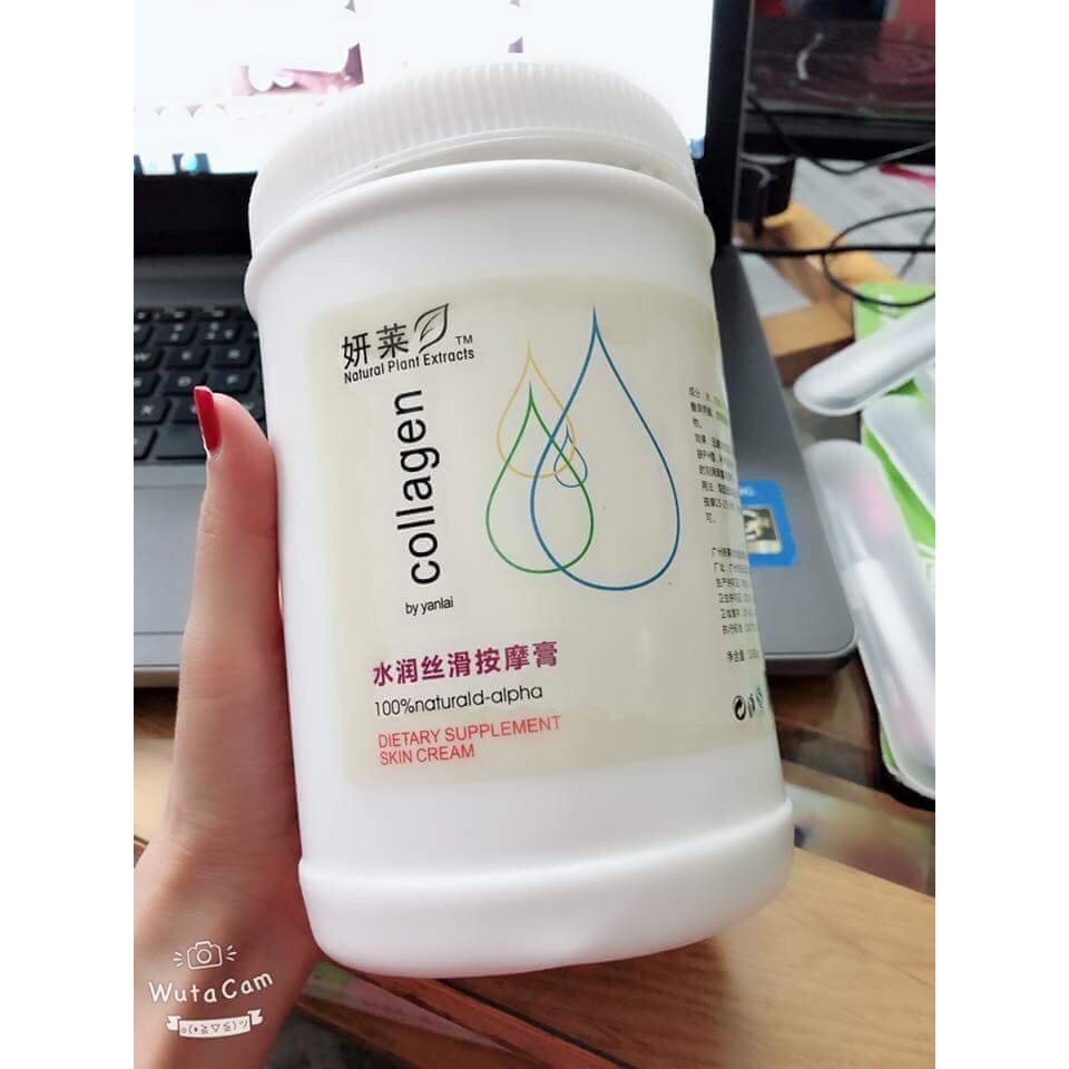 Kem massage colagen 1kg dùng trong spa thẫm mỹ viện