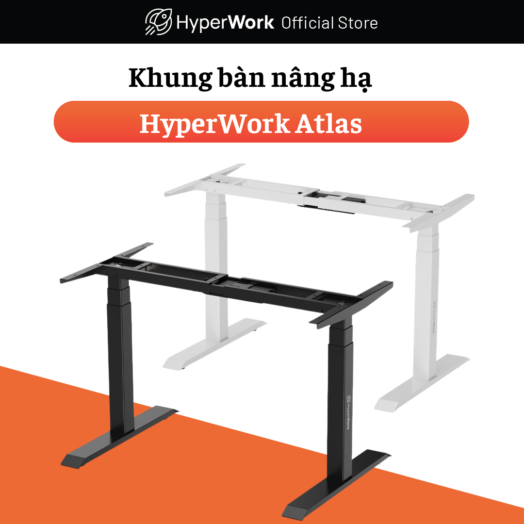 Khung bàn nâng hạ HyperWork Atlas