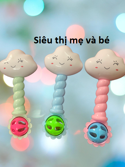 Xúc xắc cầm tay hình Bé Mây dễ thương cho bé