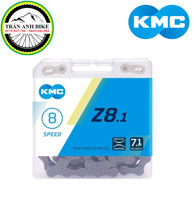 Sên xích xe đạp kmc z8.1 7/8 speed