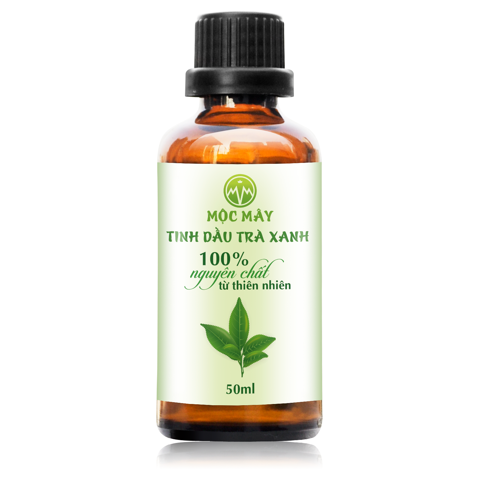 Tinh dầu Trà Xanh 50ml nguyên chất Mộc Mây - tinh dầu nguyên chất từ thiên nhiên xông phòng, thơm phòng, thư giản, đuổi muỗi