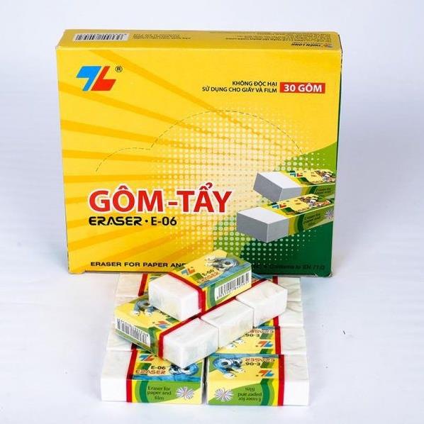 Gôm, tẩy chì thiên long e-06 giá cực rẻ