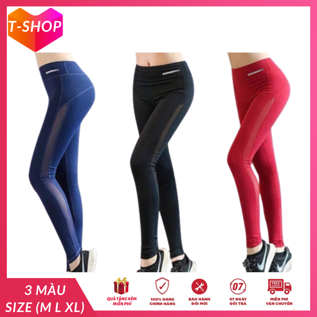 Quần tập gym nữ thể thao phối lưới dọc, quần dài tập yoga nữ Cao Cấp nâng mông, quần thể thao nữ ống túm quần tập yoga nữ dài-CR036