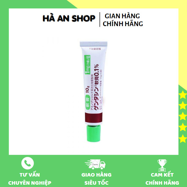 Kem mờ sẹo gentacin nhật bản 10g