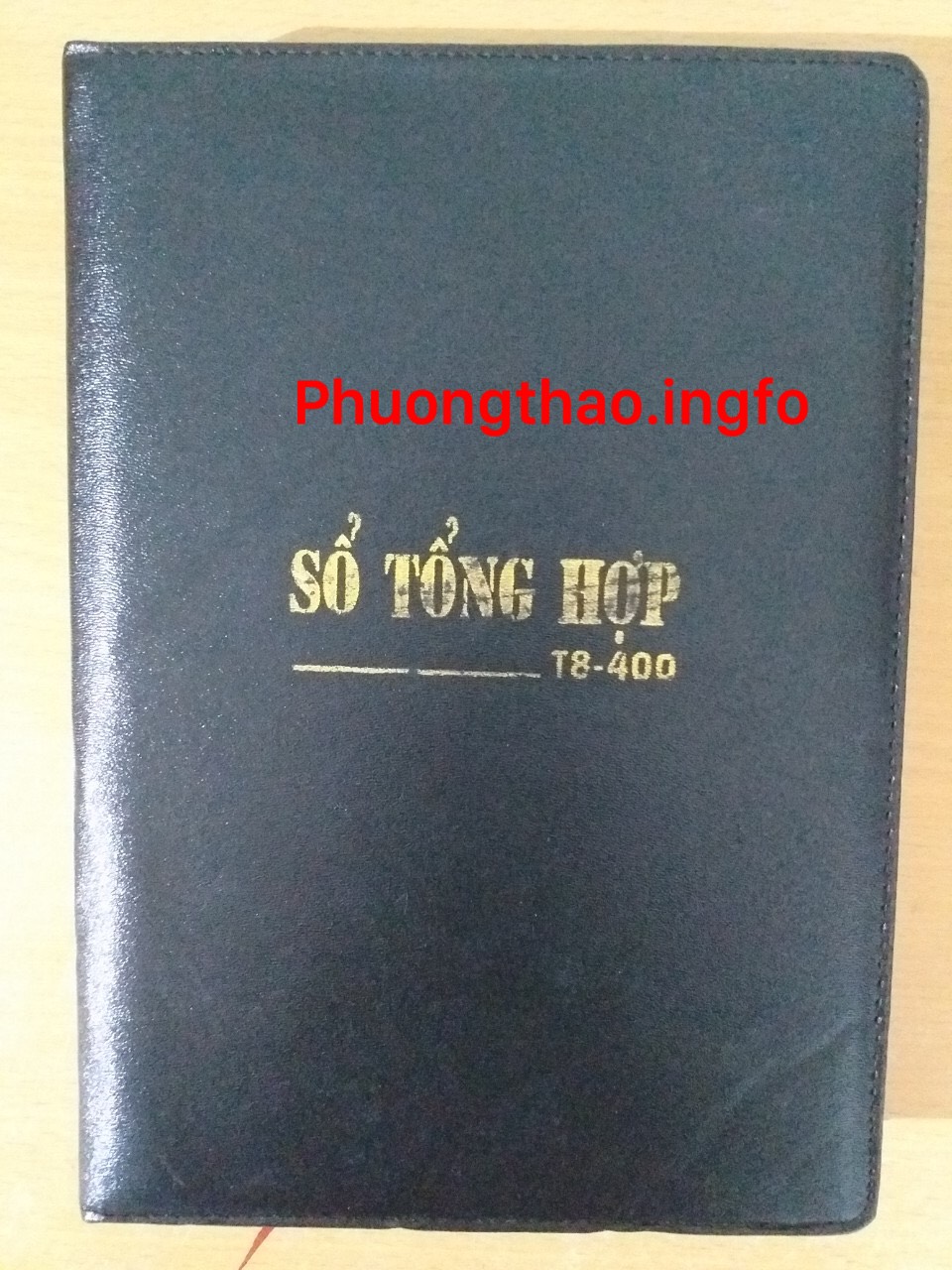 Sổ tổng hợp bìa da 400 trang giấy Hải Tiến