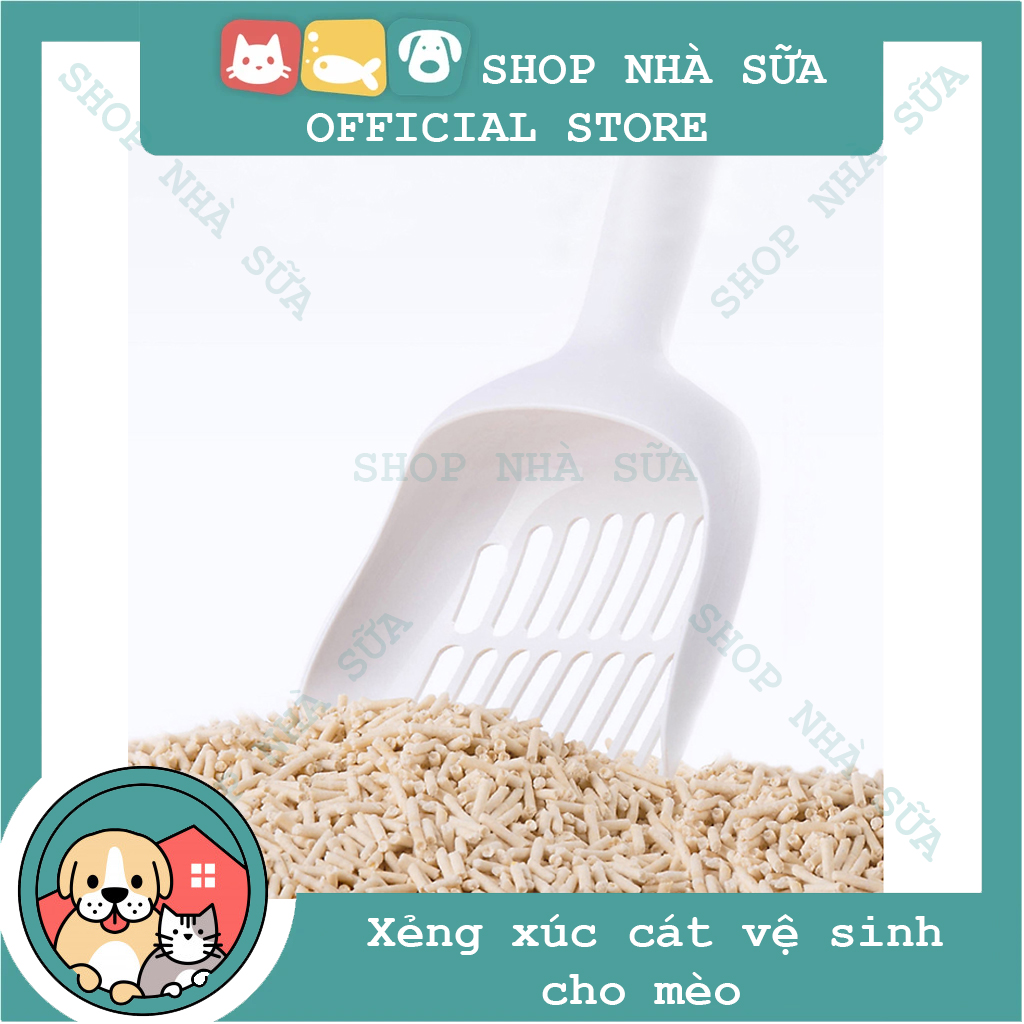 Xẻng xúc phân mèo hót cát mèo, xúc phân chó