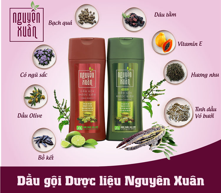 Dầu Gội Dược Liệu Nguyên Xuân