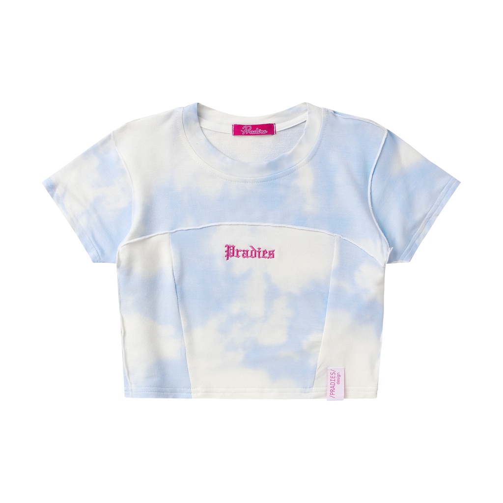 Áo croptop tie-dye pradies skies