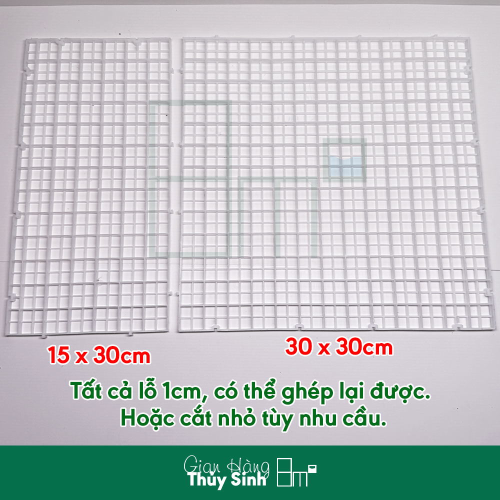 Vỉ Nhựa Ngăn Hồ Cá, Vỉ Che Cá Nhảy, Vỉ Caro Đa Năng | 8m2 - 5
