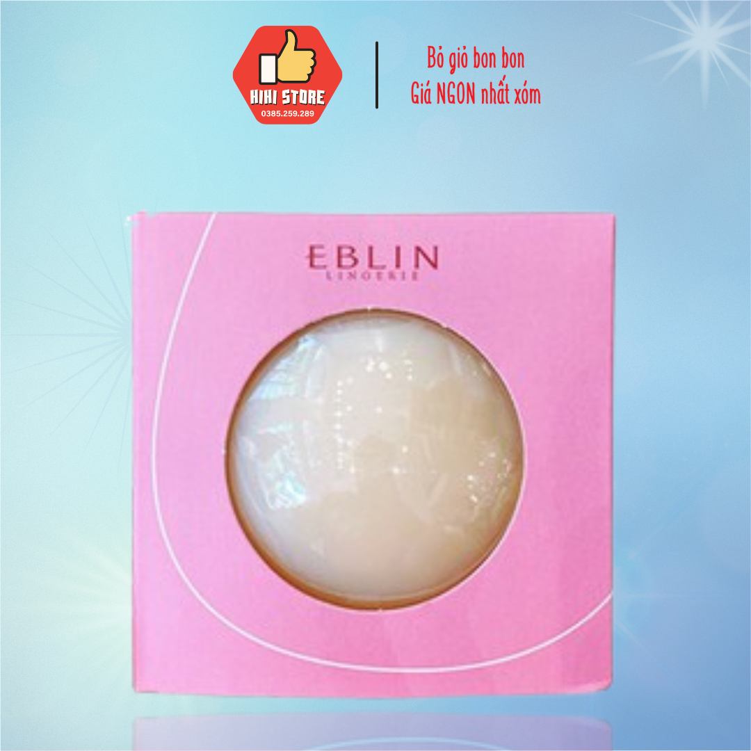 Miếng dán ngực silicon nhiệt tự thân EBLIN dán ti siêu mỏng ôm khít
