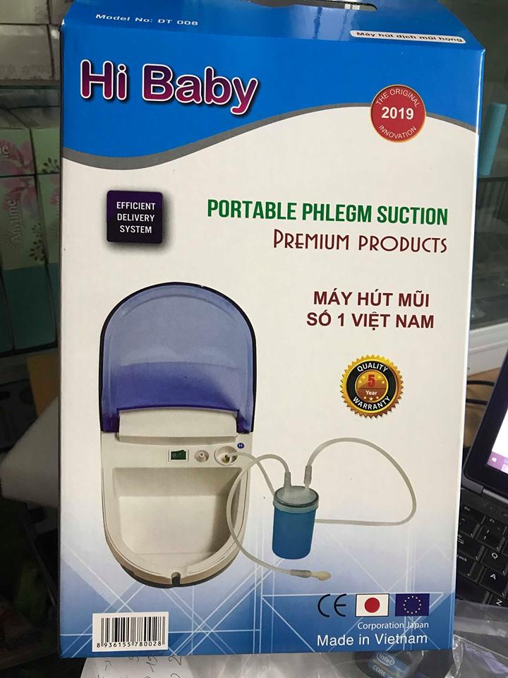 Máy hút mũi hbaby sản phẩm tiện ích