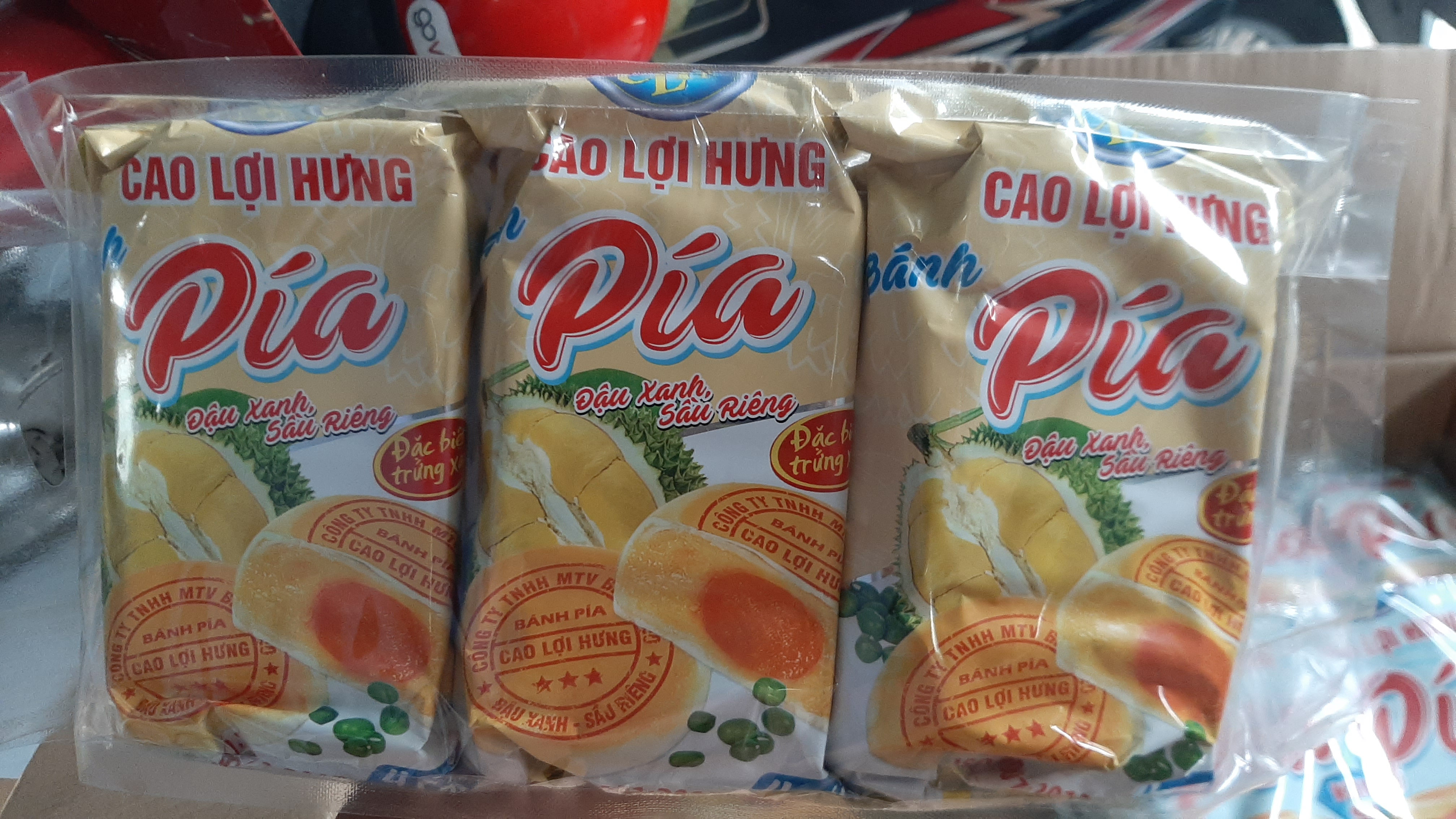 [HCM]Đậu xanh sầu riêng trứng muối