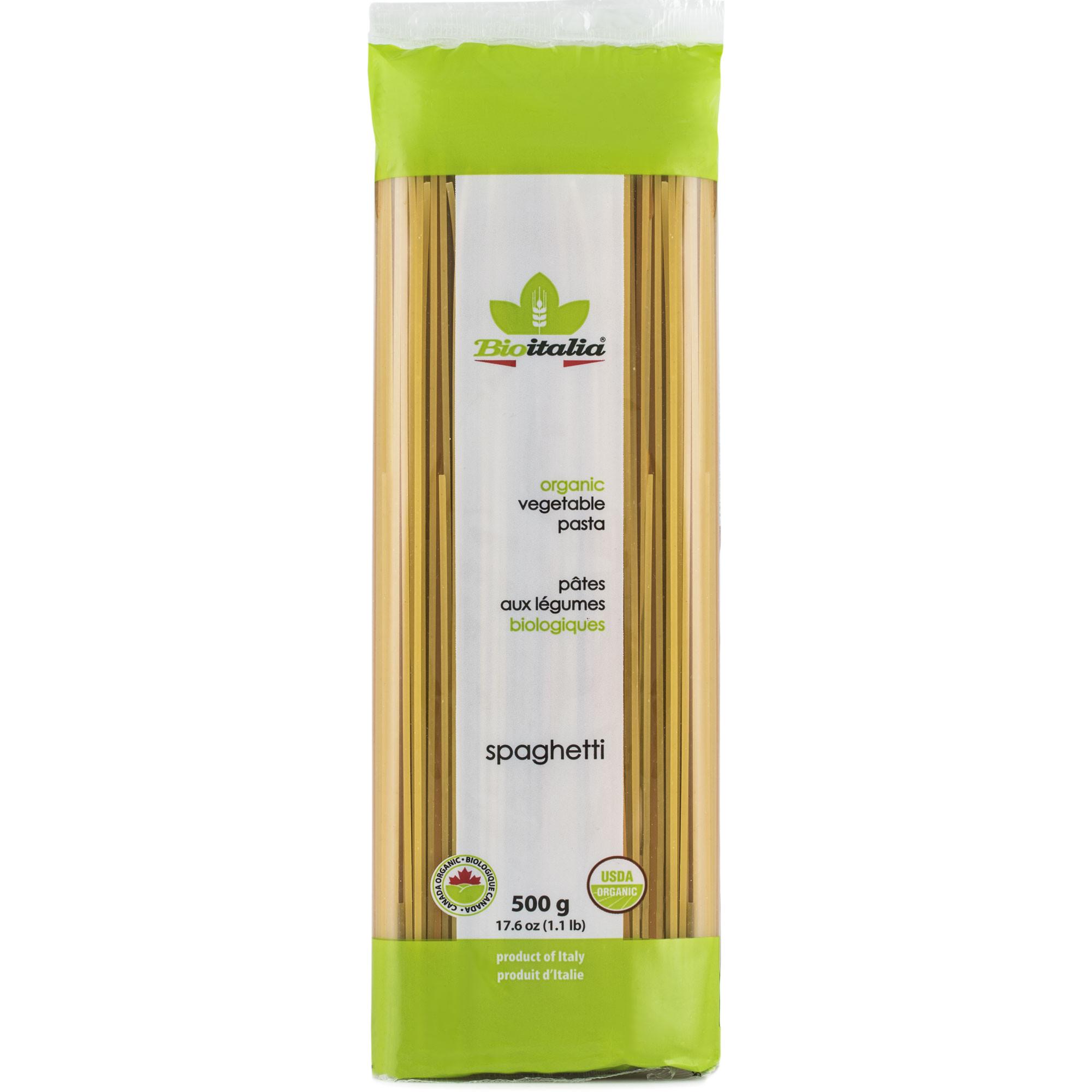 Mỳ spaghetti rau củ quả hữu cơ Bioitalia 500g