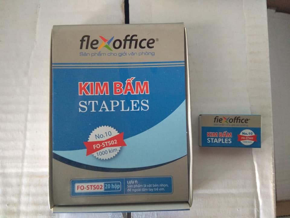 1 hộp lớn kim bấm Staples Flexoffice