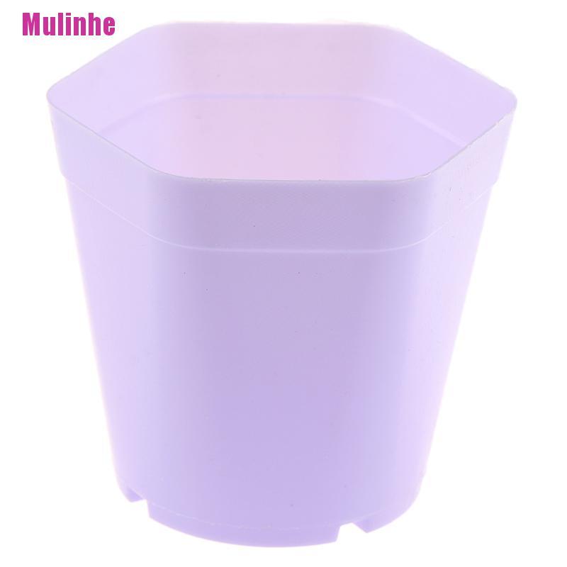 [HCM]Set 5 Chậu nhựa trồng hoa / Chậu mini trồng cây tiểu cảnh trang trí văn phòng bàn học
