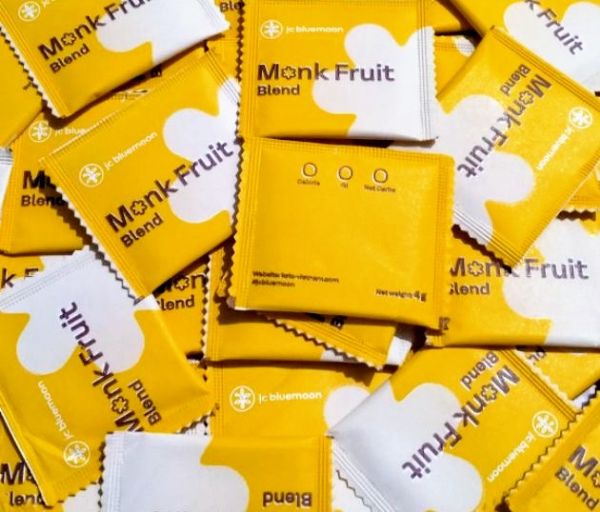 5 GÓI (6GAM/GÓI) Đường la hán quả Monk Fruit Blend ăn kiêng keto das lowcarb