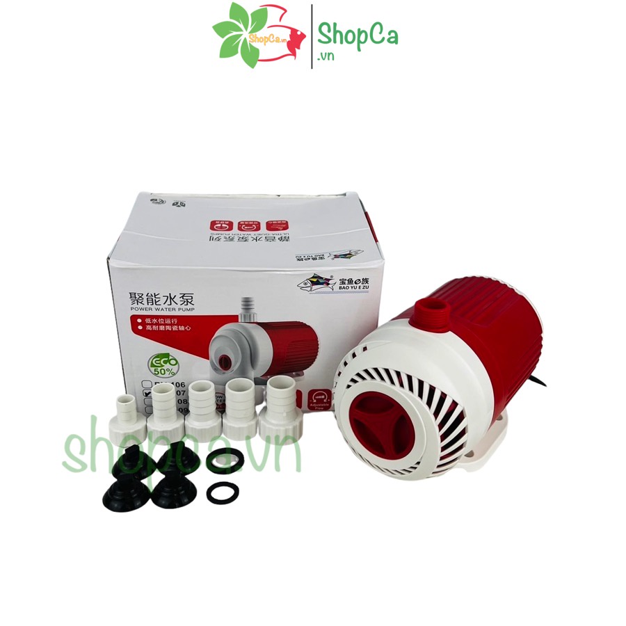 Máy bơm bể cá cảnh Baoyu BY-107 95W siêu bền, siêu tiết kiệm điện