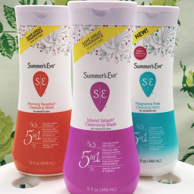 [HCM]Nước rửa vệ sinh phụ nữ Summers Eve Sensitive Skin Cleansing Wash  Sensitive 444ml