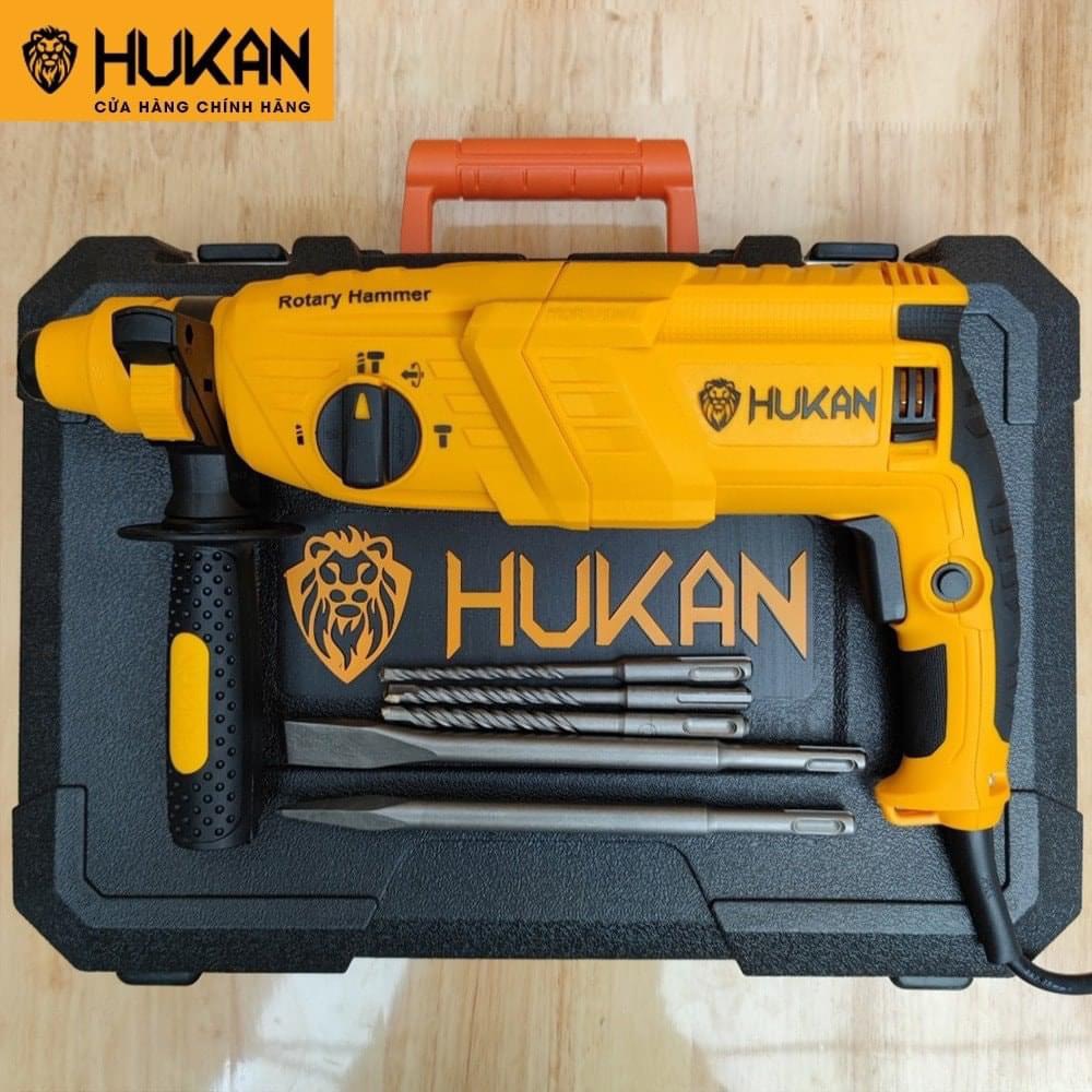 Khoan bê tông 3 chức năng hukan 1050w hk 2603 thương hiệu usa mỹ bảo hành 6 tháng