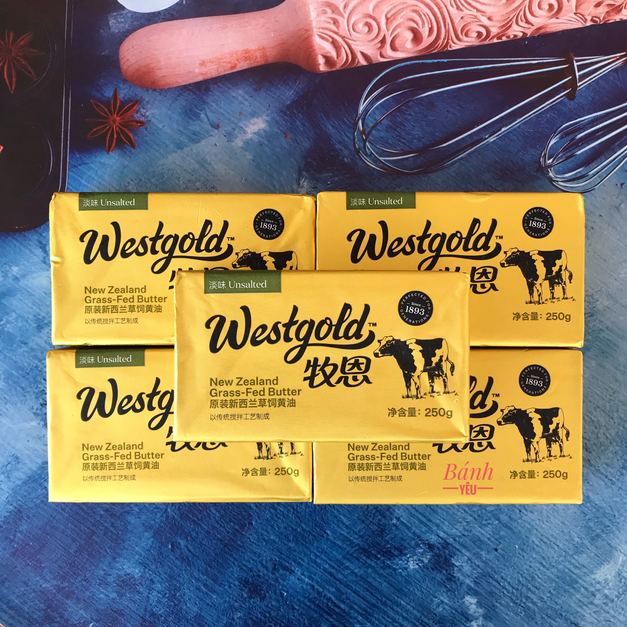 Bơ Lạt Westgold 250g/Bơ Lạt Xuất Xứ New Zealand (CHỈ GIAO TP.HCM)