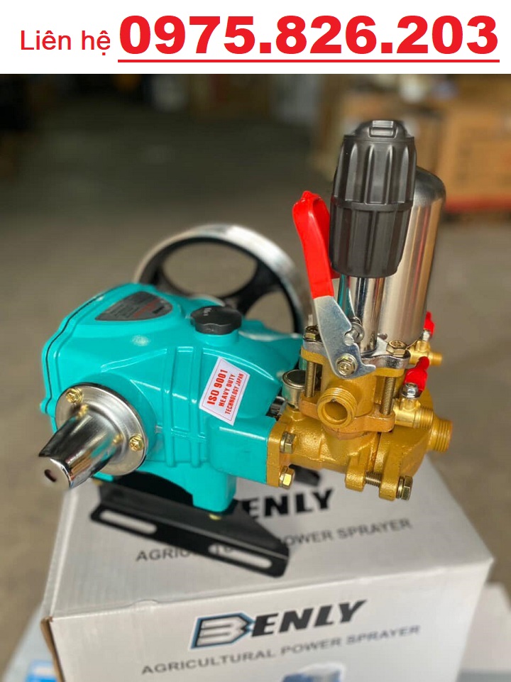 [Freeship] Đầu Phun Xịt Áp Lực 1HP Benly BL35 Piston Sứ, Hàng Chính Hãng