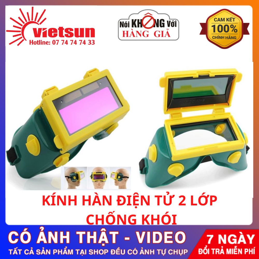 kính hàn điện tử chống khói, kính hàn cao cấp, kính hàn điện, kính hàn tự động