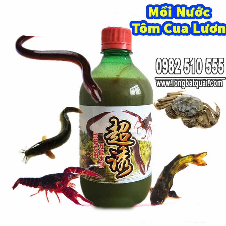 Mồi dụ lươn, trạch,tôm, cua cá tổng hợp siêu nhậy