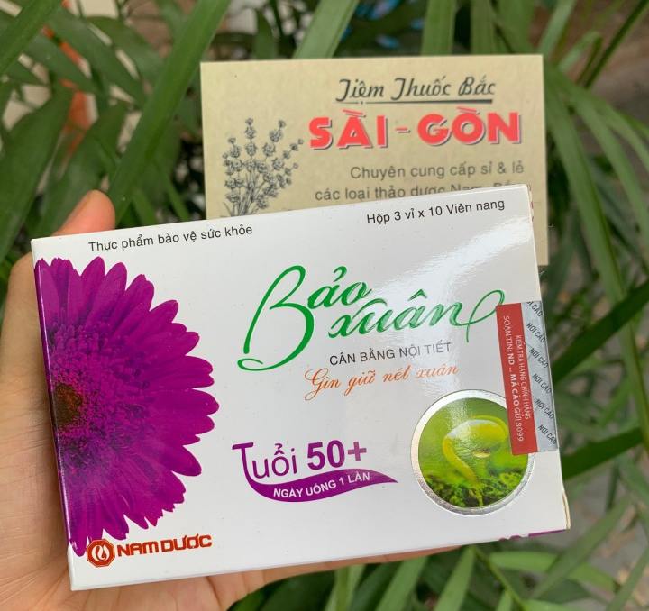 Bảo xuân tím 50+ cân bằng nội tiết tố nữ, bí quyết giữ mãi nét thanh xuân của phái đẹp bảo xuân