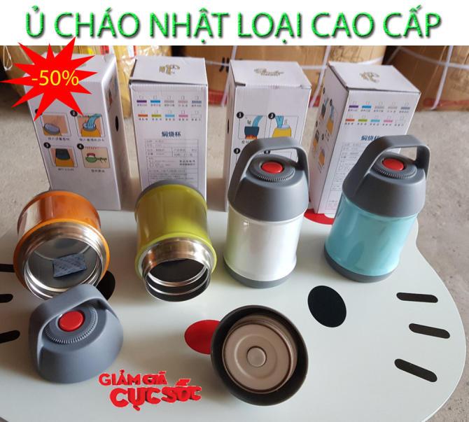 Bình Ủ Gạo Thành Cháo , Ca Nấu Cháo - CHỌN NGAY Ủ CHÁO NHẬT Hàng Nhập Khẩu Cao Cấp Dung Tích 450ml. Giữ Nhiệt Lên Tới 6h-8h;  Giảm Sốc 50%, Bảo Hành 1 Đổi 1 Trên Toàn Quốc..